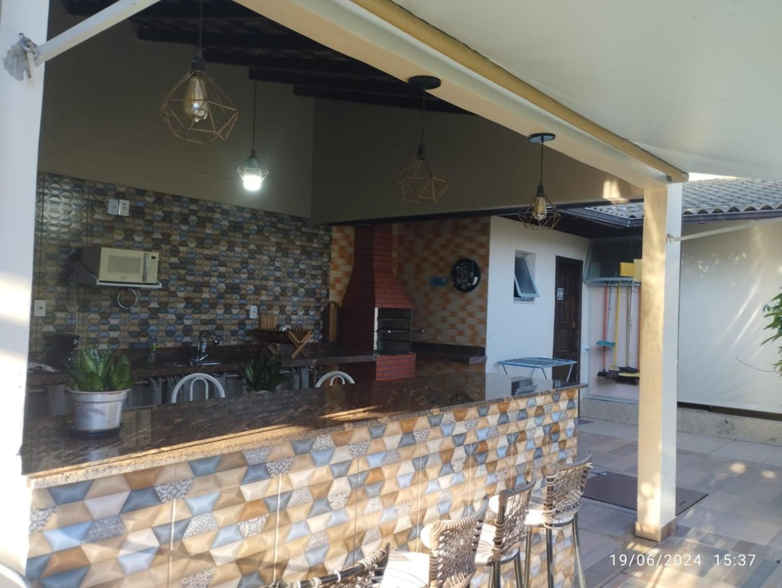 Casa C/ Piscina E Area Gourmet, 5 Min Da Praia. Guarapari Bagian luar foto